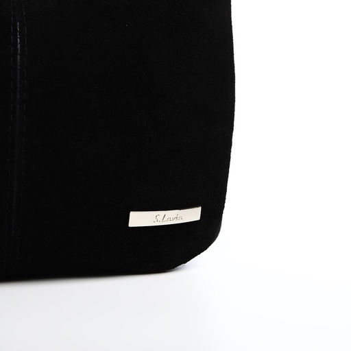 Сумка-мешок на молнии, цвет чёрный - Simaland фото 3