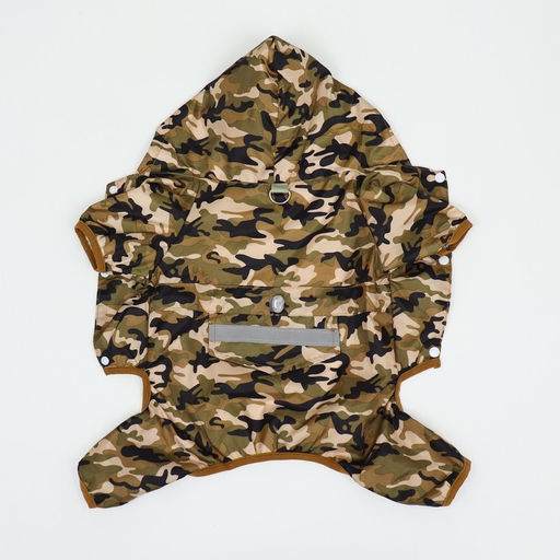 Комбинезон для собак, демисезонный с подкладом, размер S (ДС 25, Ог 37см), камуфляжный - Simaland фото 13