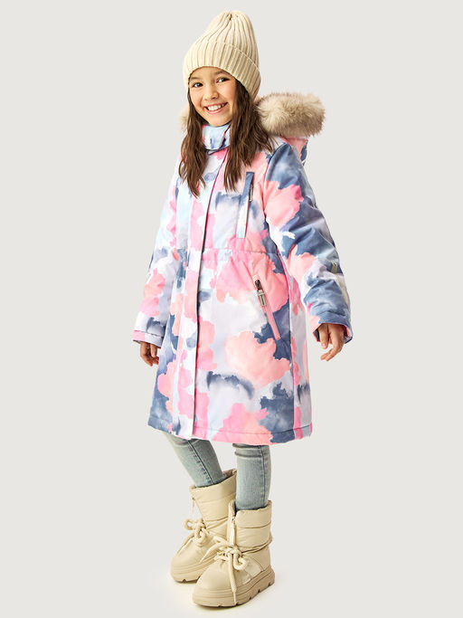 Пальто 6з5426 фламинго - Nikastyle фото 3