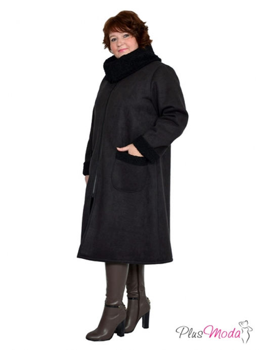 Пальто Модель №783 размеры 44-84 - Plusmoda фото 8