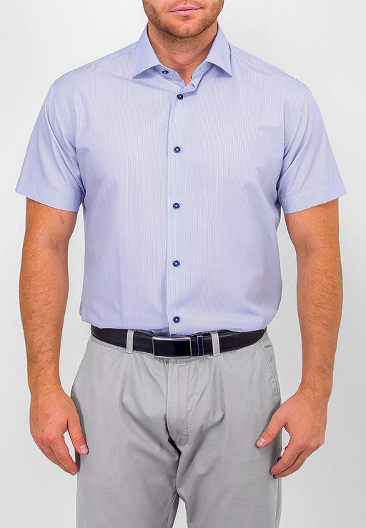 Сорочка мужская короткий рукав GREG 231/109/6437/Z/1  фото 7