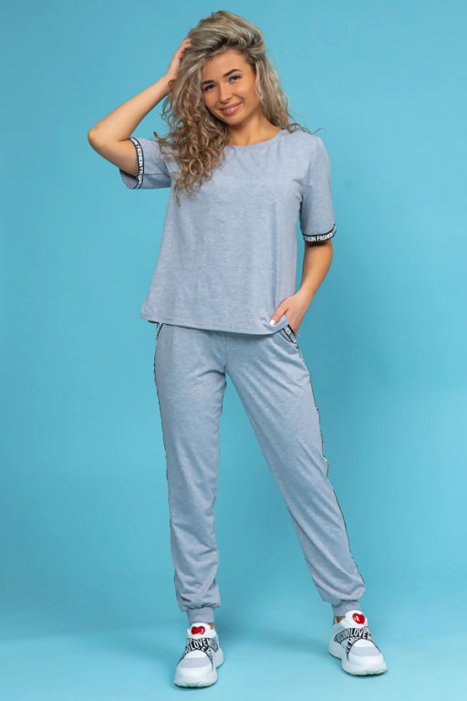 Костюм женский, цвет серый