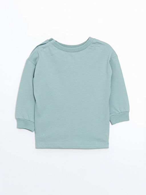 Bisiklet Yaka Erkek Bebek Ti??rt