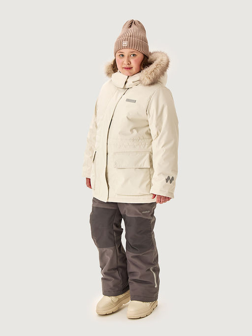 Костюм п7з10426 ваниль/кофе