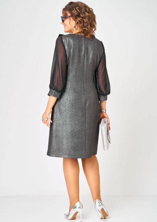 Платье EVA GRANT 7310D графит