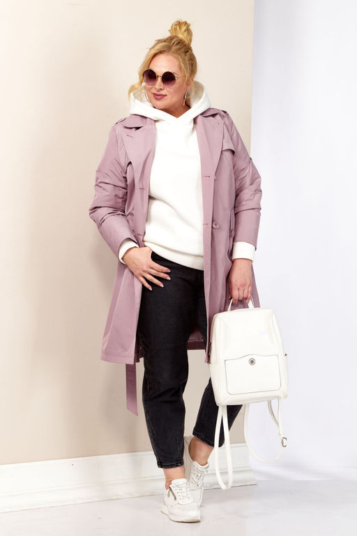 Плащ SHETTI 2187 пудра