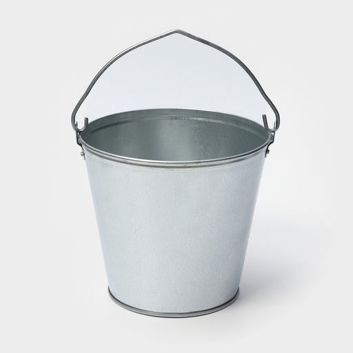 Ведро оцинкованное хозяйственное с ручкой, 7 л, d=24 см, h=24 см, ГОСТ - Simaland фото 3
