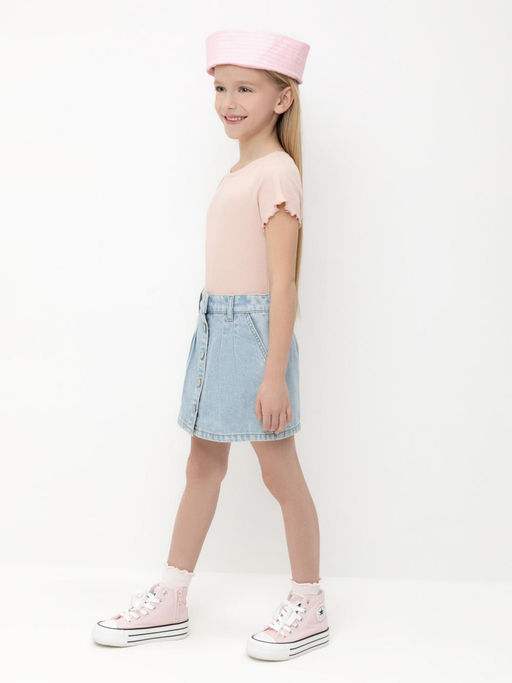 КР 301989/дымчатая роза фуфайка (футболка) для дев