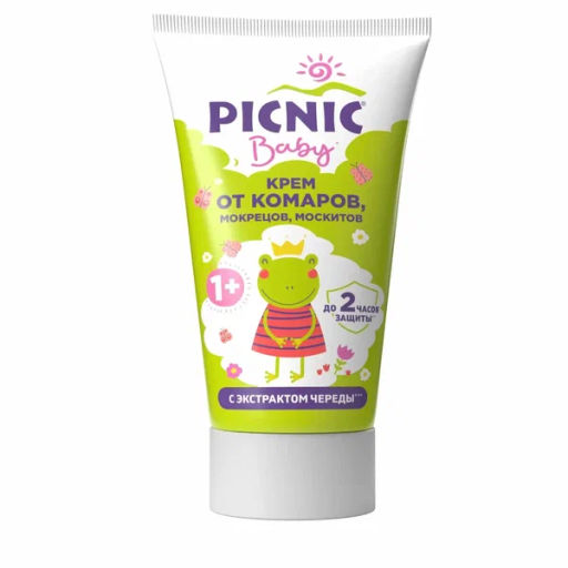 PICNIC BABY крем репеллентный от комаров 40мл