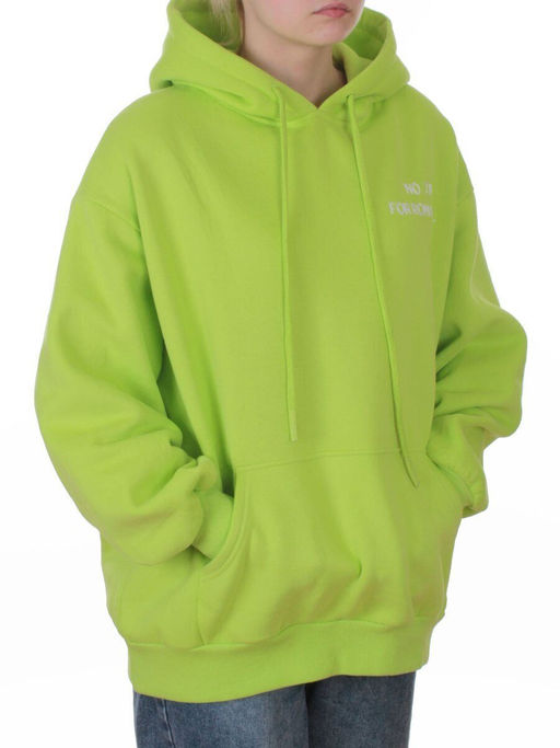 2620 LT. GREEN Худи женское (95% хлопок, 5% спандекс)