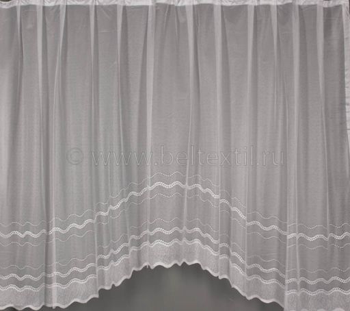 В589Р КОМПЛЕКТ ЗАНАВЕСОК белый 1.50*3.00м