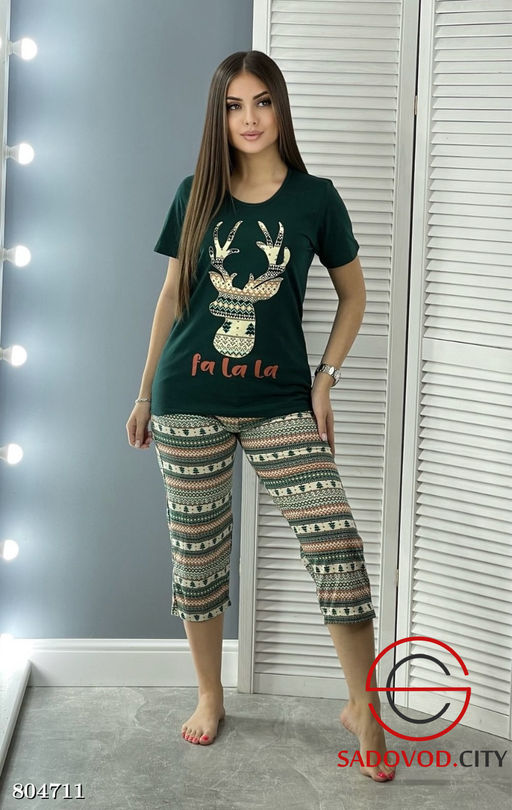 пижама женская с рисунком