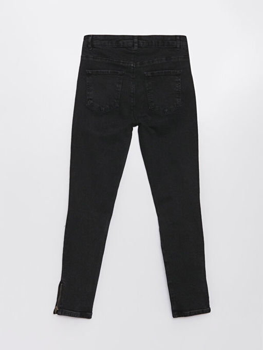 Y?rt?k Detayl? K?z ?ocuk Jean Pantolon - Waikiki фото 2