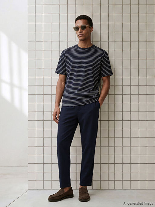 Regular Fit Gabardin Erkek Pantolon