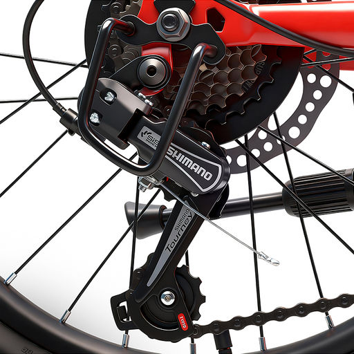 Велосипед 20" Rocket Crux 3.0 , цвет красный, размер 11"