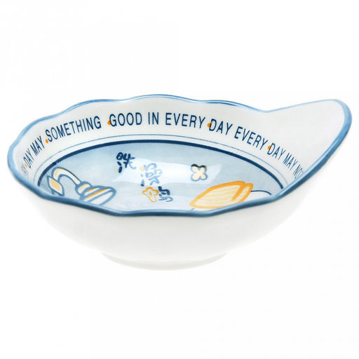 Утиные истории Салатник фарфоровый 150мл, 12,3х10,9х3,6см, с деколью, волнистый край, отводка (Китай) - Домашняя мода фото 2