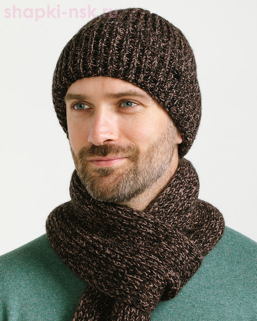 235 T Шапка мужская флис (56-58)