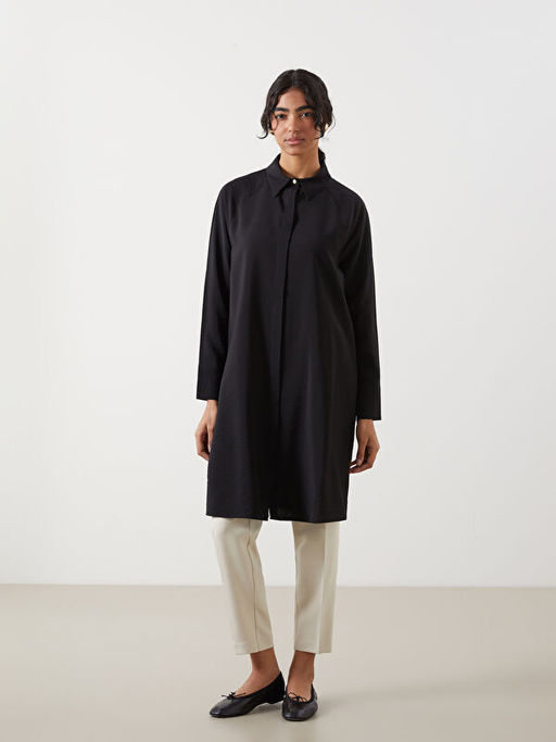 Dokulu Kad?n G?mlek Tunik