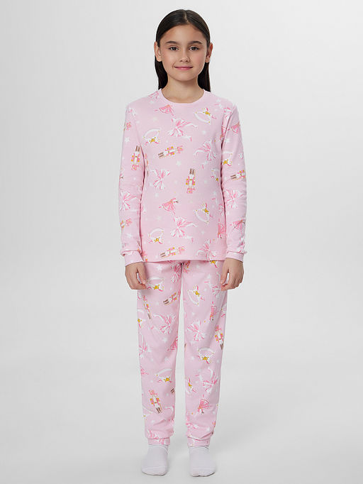 Комплект для девочек розовый - Mark formelle фото 2