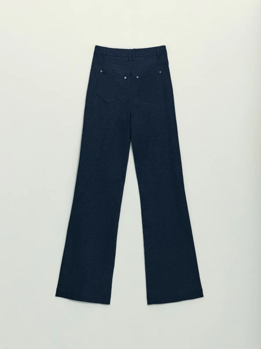 Брюки клеш с денимным эффектом / Zarina