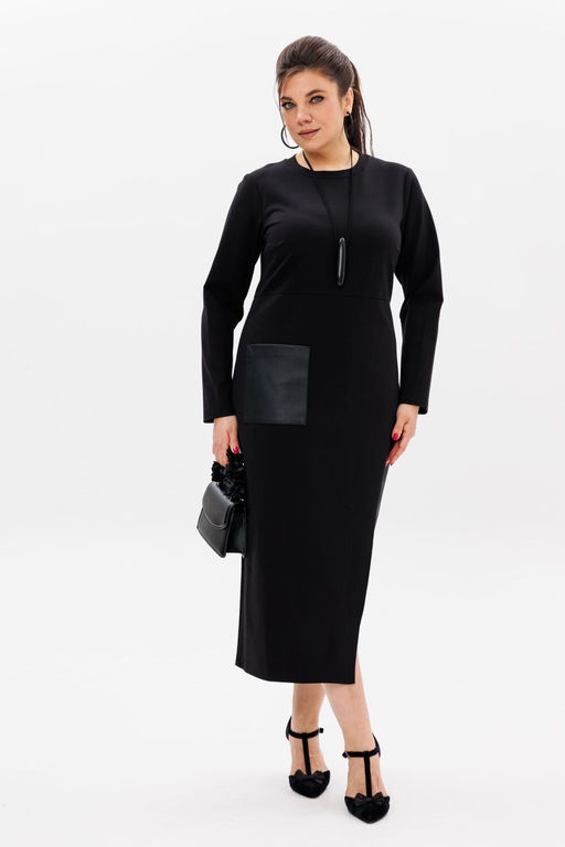 Платье ANELLI 60 черное искушение