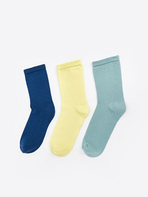 Basic Erkek ?ocuk Soket ?orap 3l?