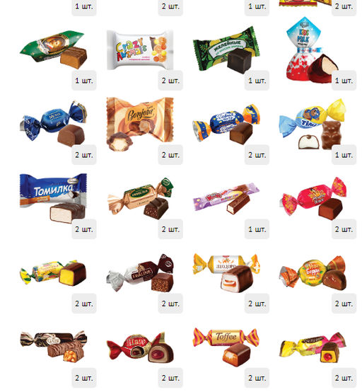 Твистер 1750 г. картон - Сладкий мир фото 7