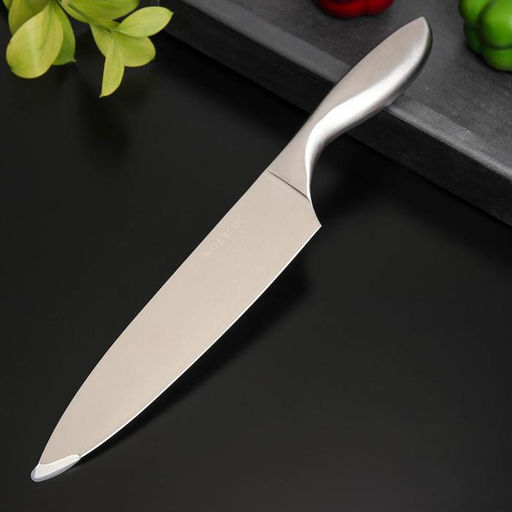 Нож - шеф Доляна Salomon, лезвие 20 см  фото 2