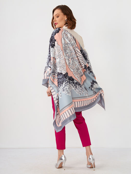 Большой, мягкий, тонкий и очень нежный двусторонний платок с рисунком. - Tantino фото 7