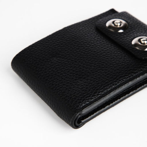 Портмоне на магнитах, отдел для купюр, карт, монет, цвет чёрный - Simaland фото 3