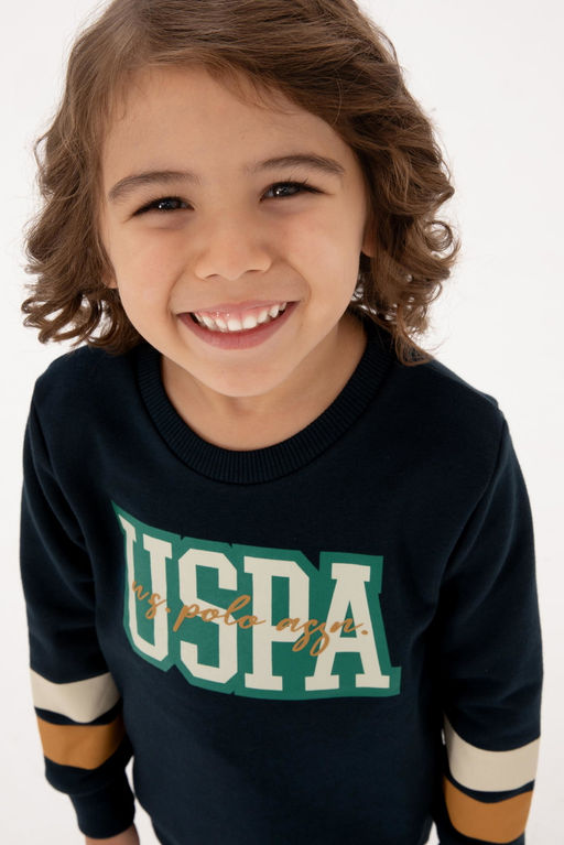 Erkek _ocuk Lacivert Pijama Tak_m_ - U.s. polo assn фото 10