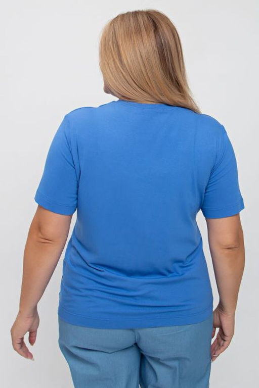 Футболка Luxury Moda 1023 голубой