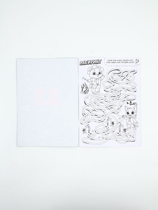 Цена за 4 шт. Блокнот с заданиями А5, 12 л «С 23 февраля» МИКС