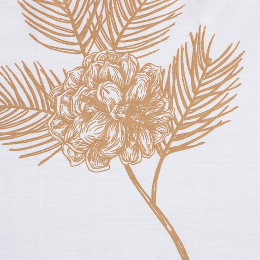 Постельное бельё LoveLife 1,5сп Шишки 143х215 см, 150х225 см, 50х70 см-2шт, 100%хлопок, сатин  фото 3