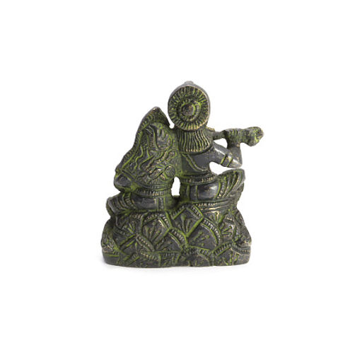 Радха Кришна даруют процветание, счастье и любовь бронза h-8см L-7cм 370г