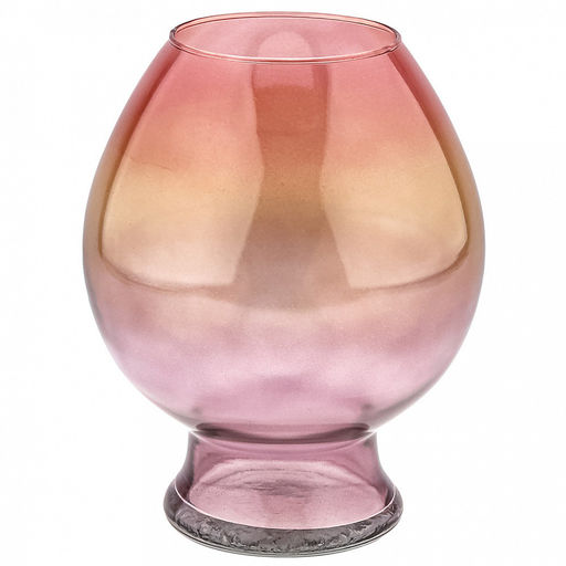 Ваза для цветов стеклянная "Жондор Катрин" 3,4л, д19см, h23см, большая, флористическая (Россия)