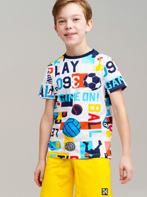 12511580 Фуфайка для мальчиков (футболка) - Playtoday фото 2