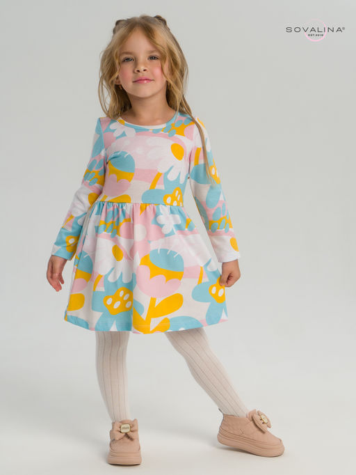 Платье Эля зефирные ромашки - Sovalina фото 8