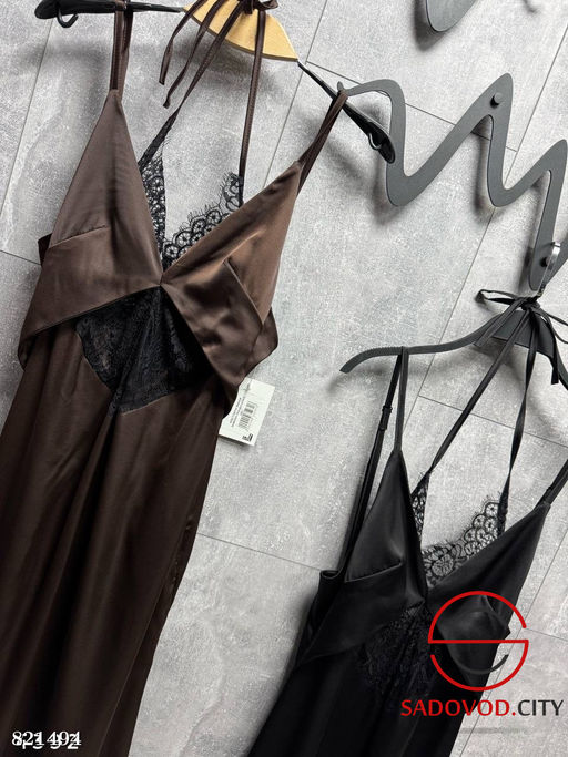 Платье макси с кружевом - Bruno фото 4