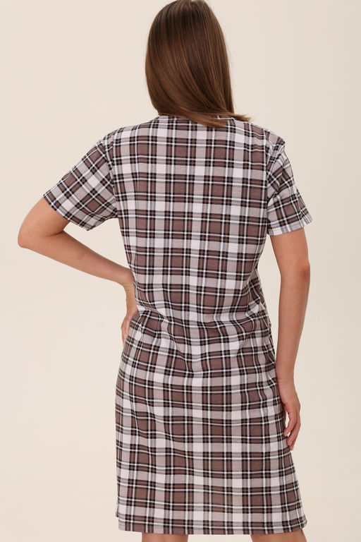 Туника женская Уют эдем на коричневом - Амадэль фото 9