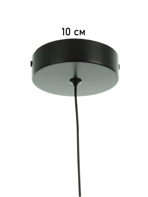 Светильник потолочный BayerLux «Ларго», LED, 18 Вт, 4000К, черный, 21.5×6×41 см