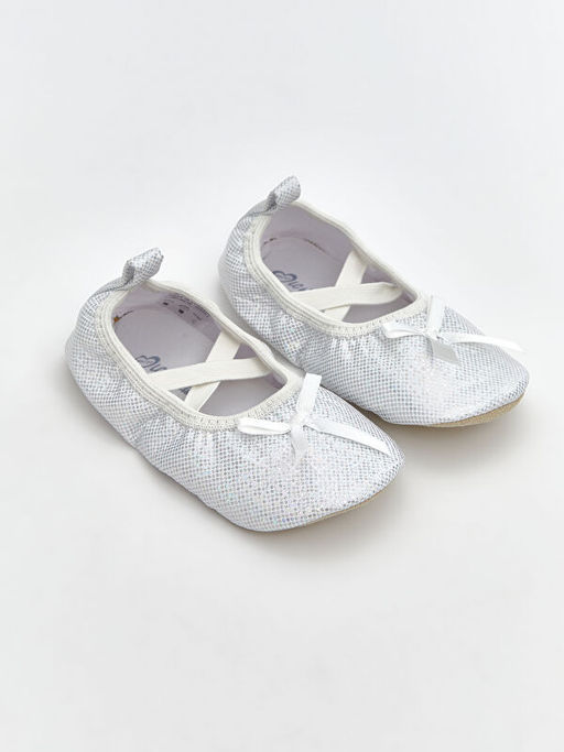 Fiyonk Detayl? K?z ?ocuk Pisi Pisi Ayakkab?