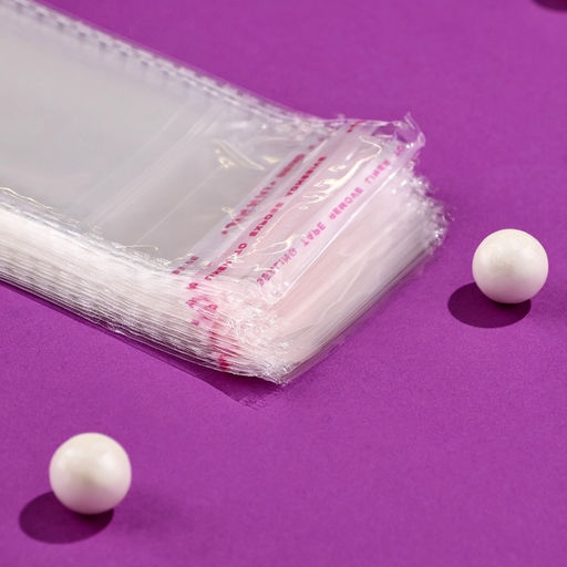 Цена за 100 шт. Пакет БОПП с клеевым клапаном, прозрачный для фасовки и упаковки, 6?40/4 см, 25 мкм - UPAK LAND фото 6