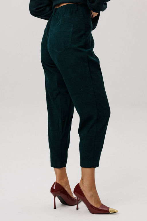 Брюки ANELLI 1747 зеленый корд