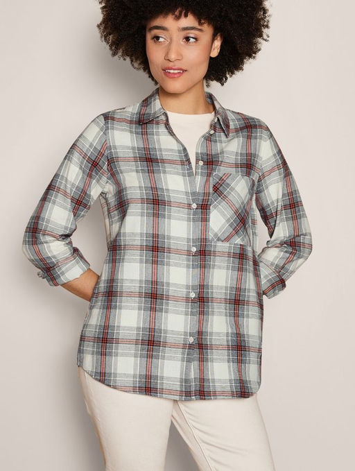 Женская фланелевая рубашка ESMARA  фото 4