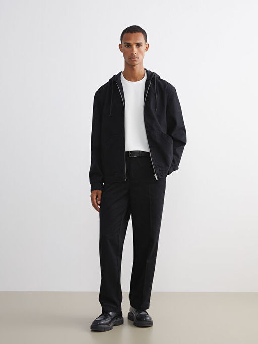 Rahat Kal?p Kap??onlu Erkek Jean Ceket