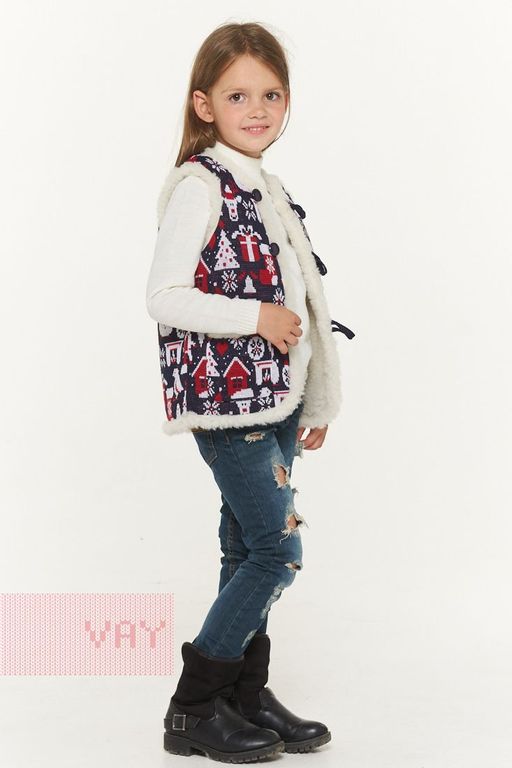 Жилет детский 202-6192 - Vay kids фото 5
