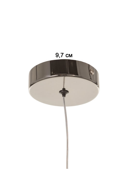 Светильник BayerLux «Сандрес», LED, 5 Вт, 4000К, чёрный хром, 7×7×26-176 см