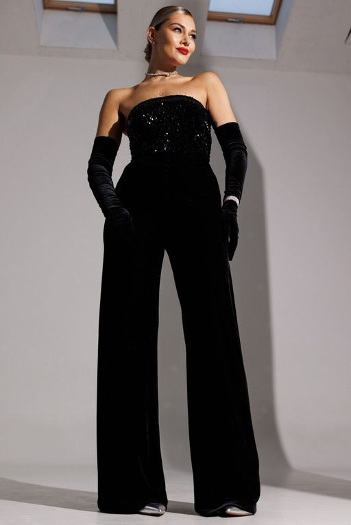 Брюки Мода Юрс 25-2947br черный