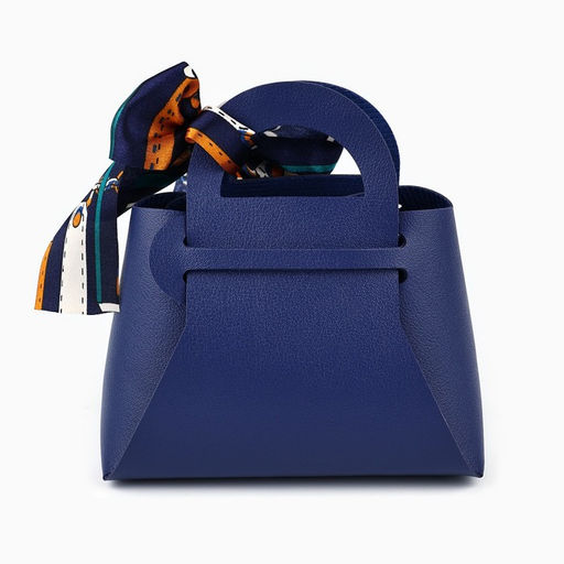 Цена за 2 шт. Сумочка подарочная «Синяя», 12 х 13 х 5.5 см